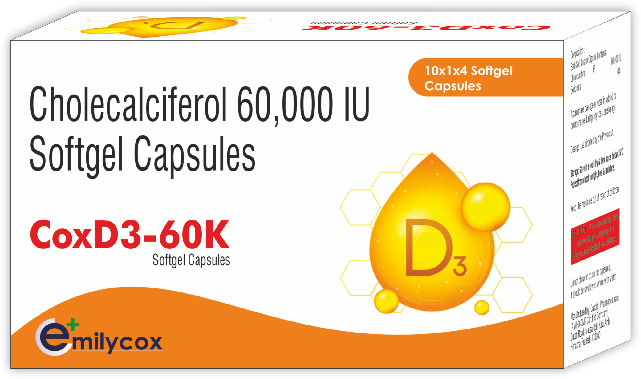 CoxD3 60 K